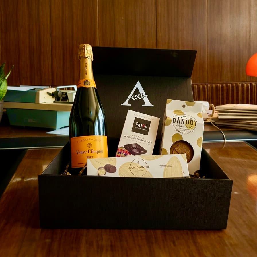 Coffret cadeau belge Arsène composé à la main